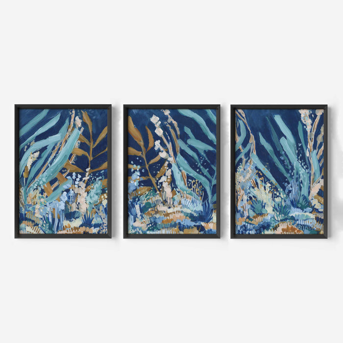 Subaquatic Wonderland Triptych - Set of 3 - Jetty Home