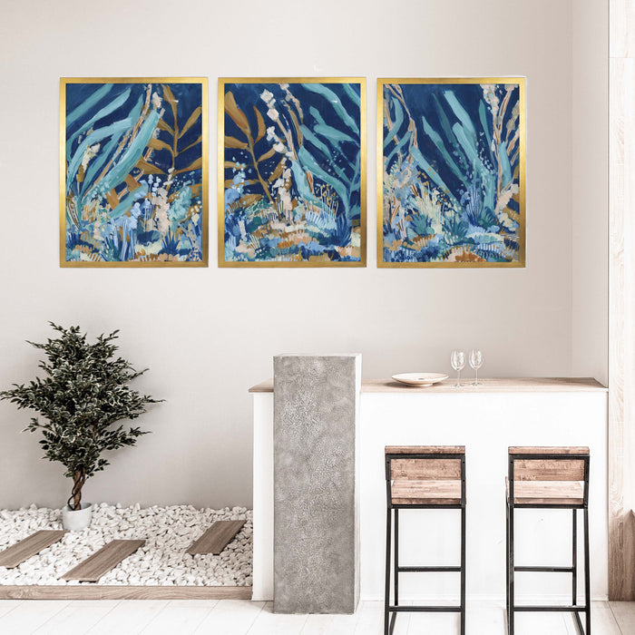 Subaquatic Wonderland Triptych - Set of 3 - Jetty Home