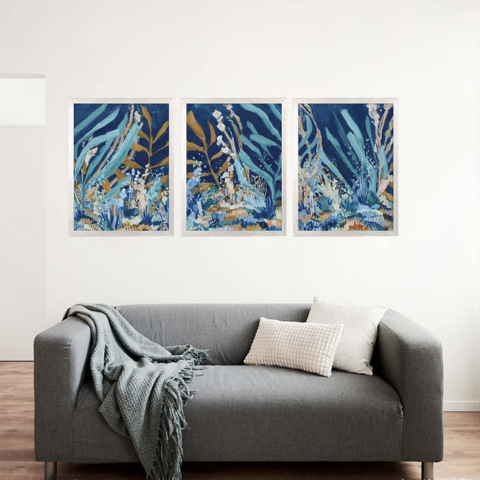 Subaquatic Wonderland Triptych - Set of 3 - Jetty Home