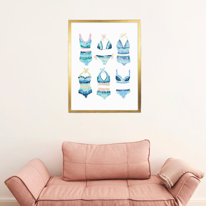 5"x7" / Art Print / Antique Gold