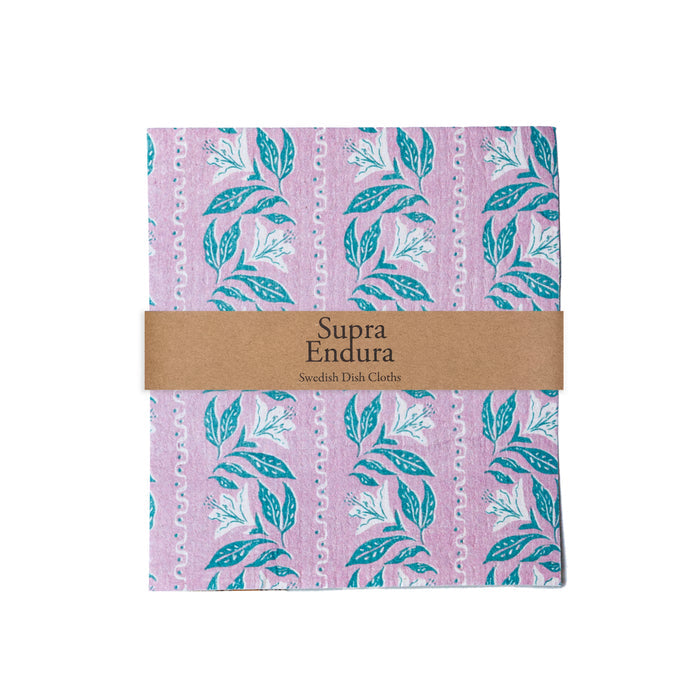 Block Print / 3 dishcloths