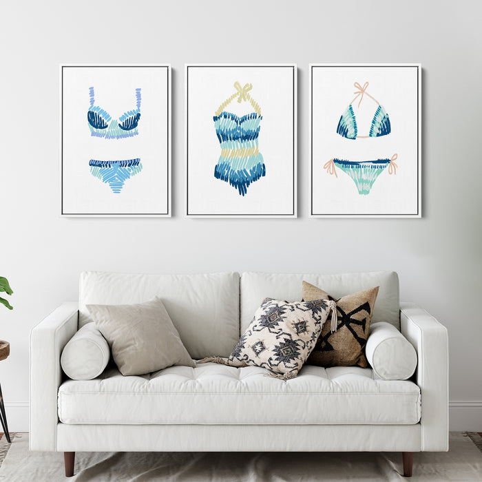 8"x10" / Canvas Set / White