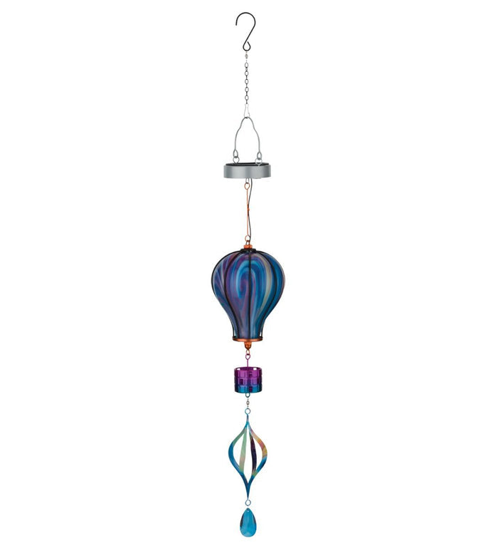 Swirl Balloon Spinner Solar Lantern