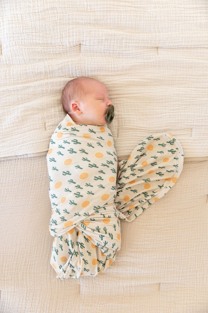 TAN CACTUS SUN | SWADDLE