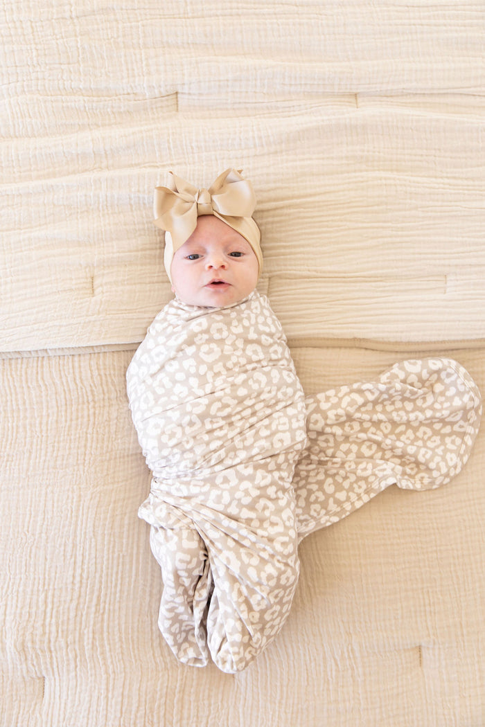 TAN CHEETAH | SWADDLE
