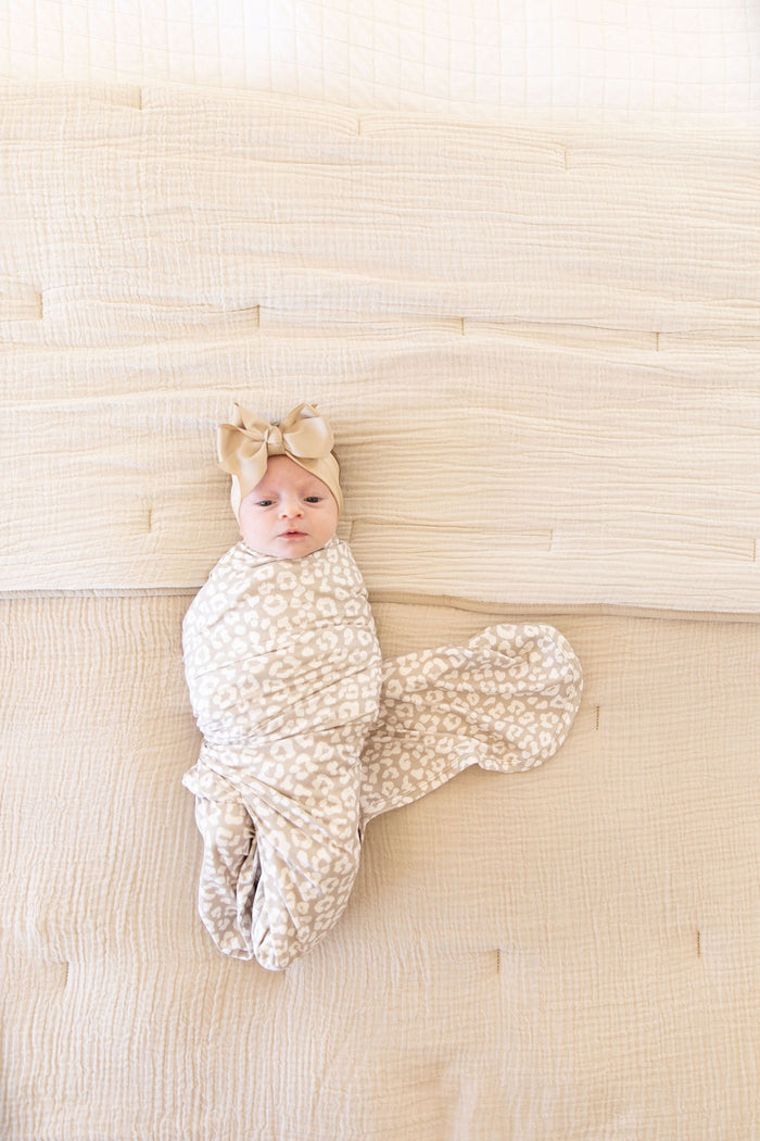 TAN CHEETAH | SWADDLE