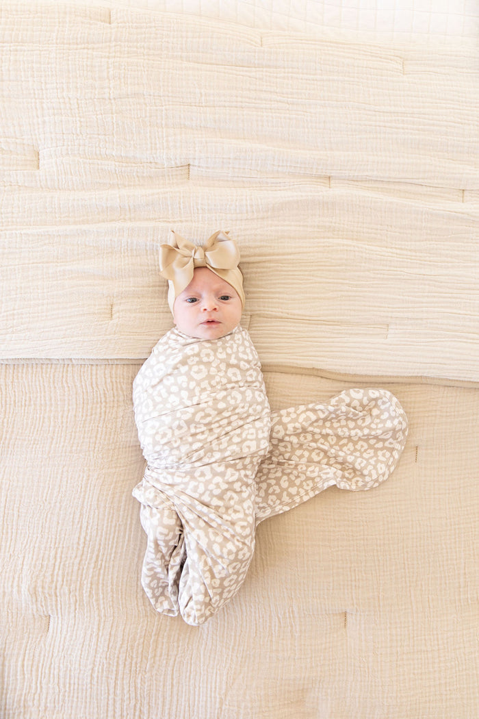 TAN CHEETAH | SWADDLE