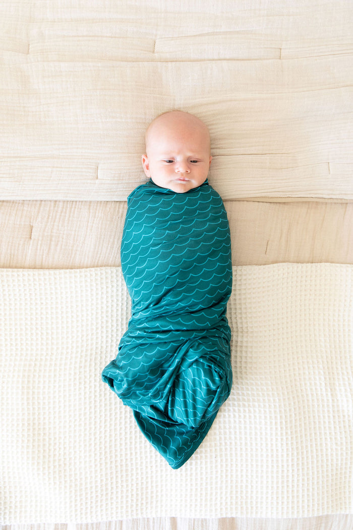 TEAL WAVES | SWADDLE