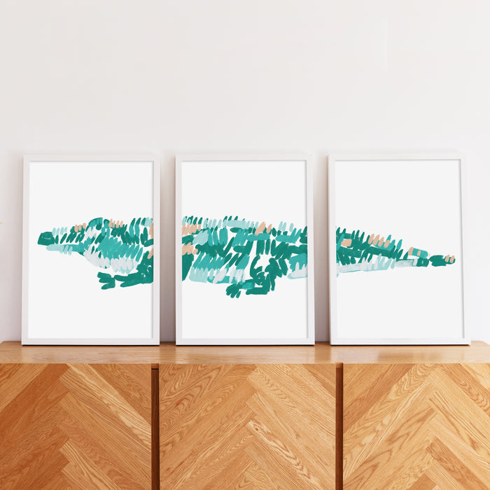 5"x7" / Art Print Set / White