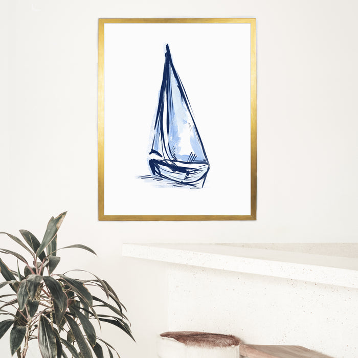 5"x7" / Art Print / Antique Gold