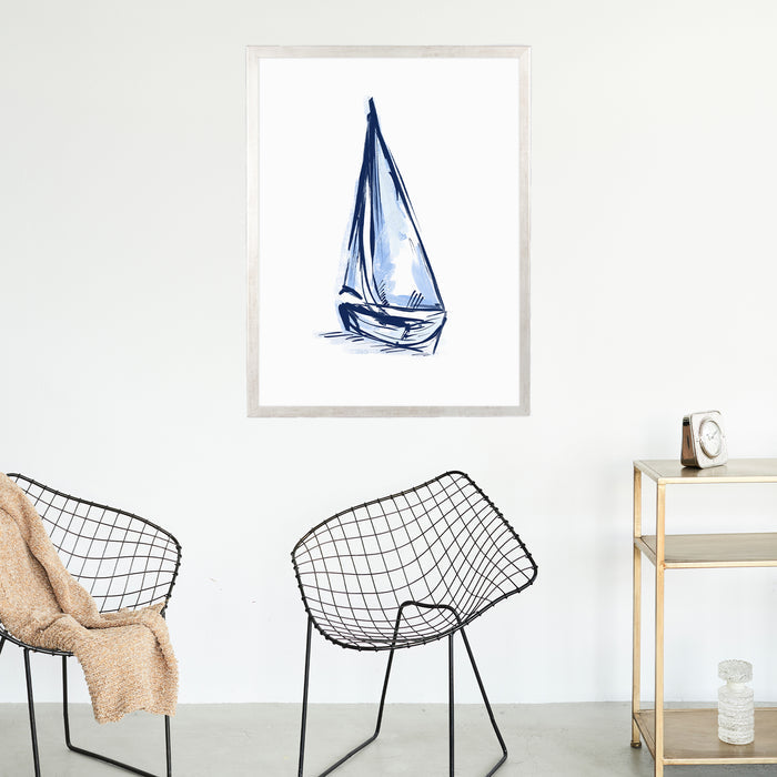 5"x7" / Art Print / Antique Silver