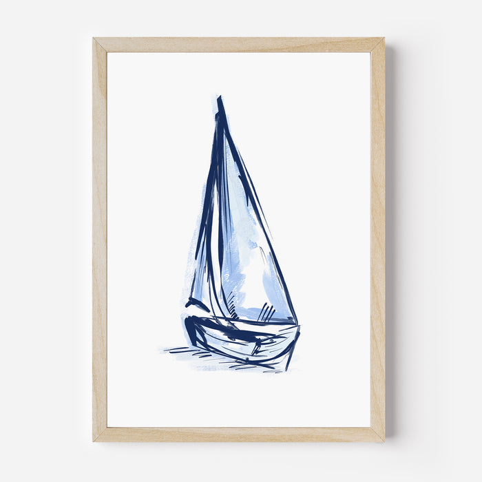 The Blue Sailboat, No. 3 - Jetty Home