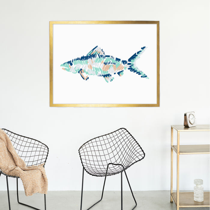 5"x7" / Art Print / Antique Gold