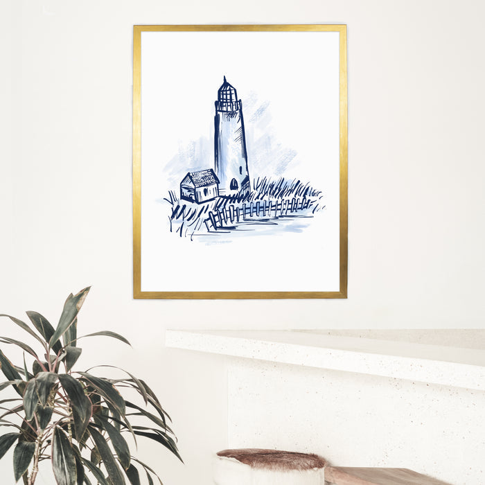 5"x7" / Art Print / Antique Gold