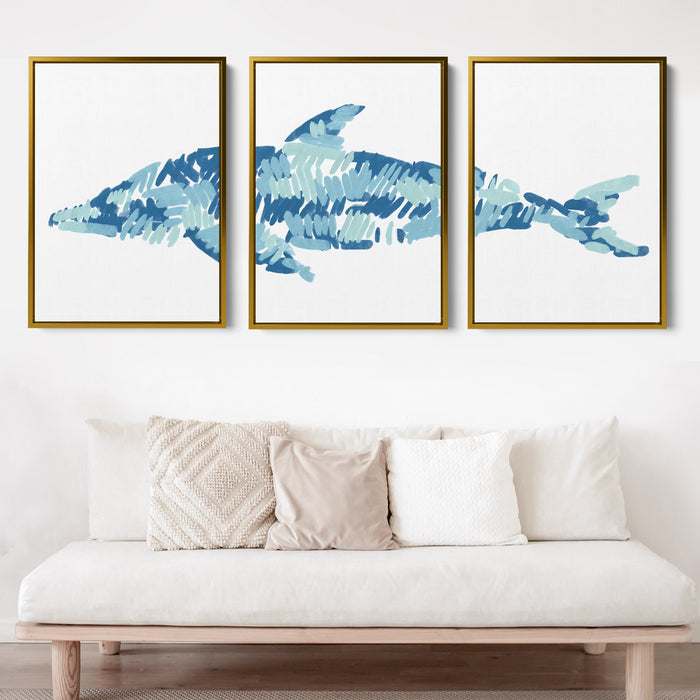 8"x10" / Canvas Set / Antique Gold