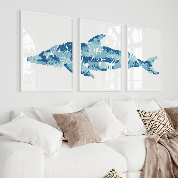 5"x7" / Art Print Set / White