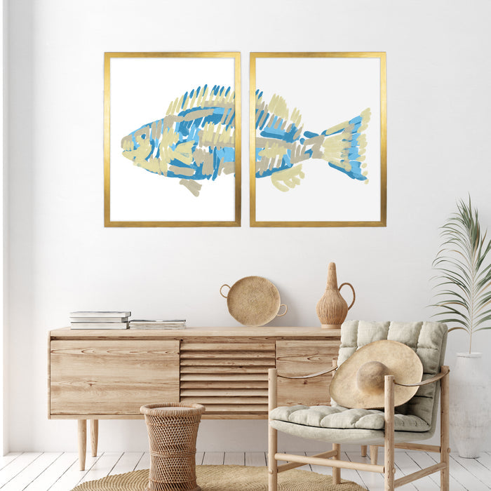 The Grouper Diptych - Set of 2 - Jetty Home