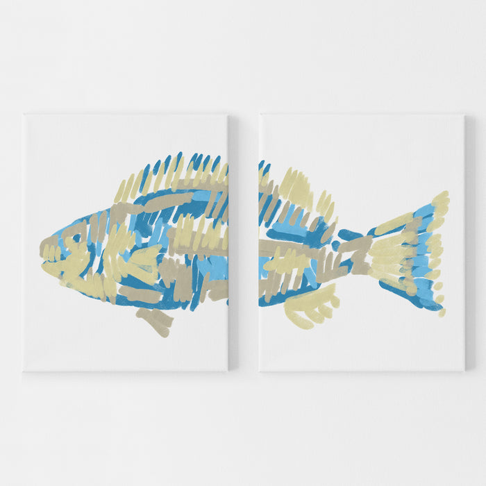 The Grouper Diptych - Set of 2 - Jetty Home