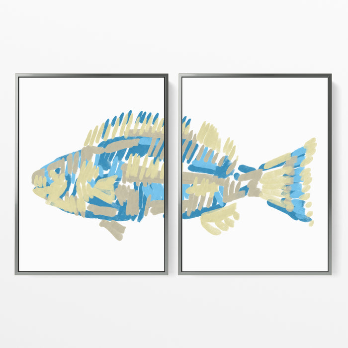 The Grouper Diptych - Set of 2 - Jetty Home