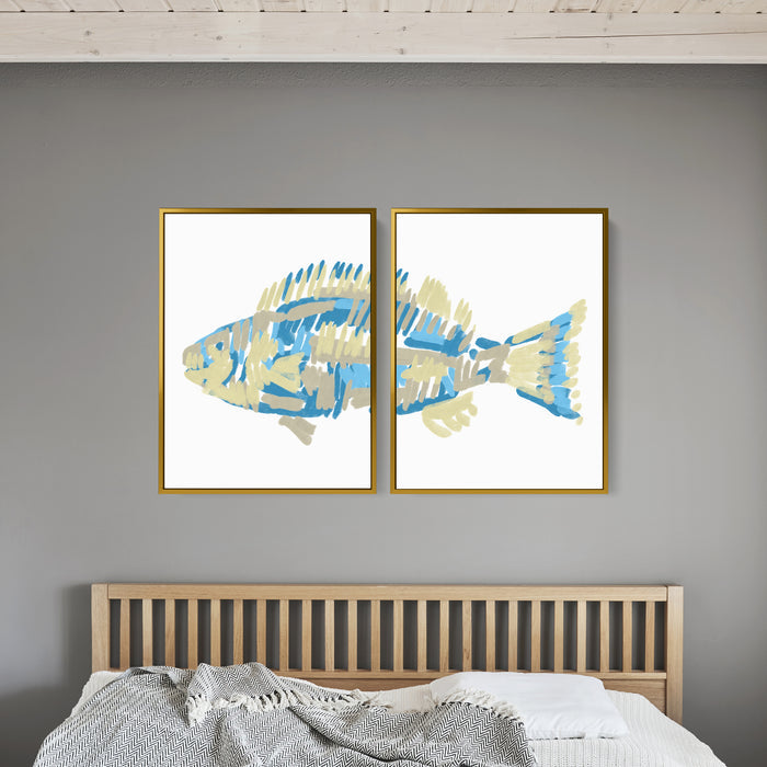 The Grouper Diptych - Set of 2 - Jetty Home