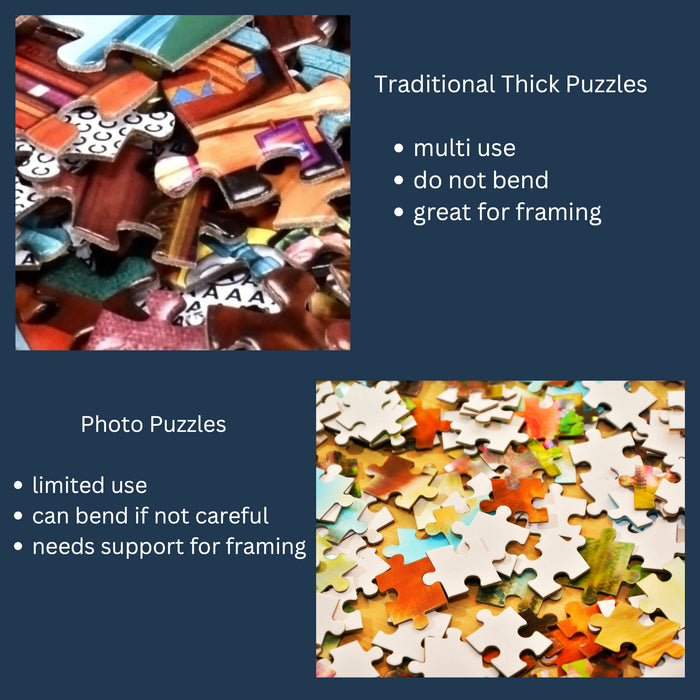 The Kiss by Gustav Klimt - Traditional Thick Jigsaw Puzzle for Adults 30 to 1000 Pieces