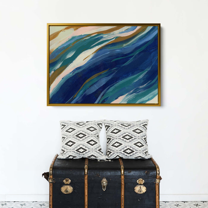 8"x10" / Canvas / Antique Gold