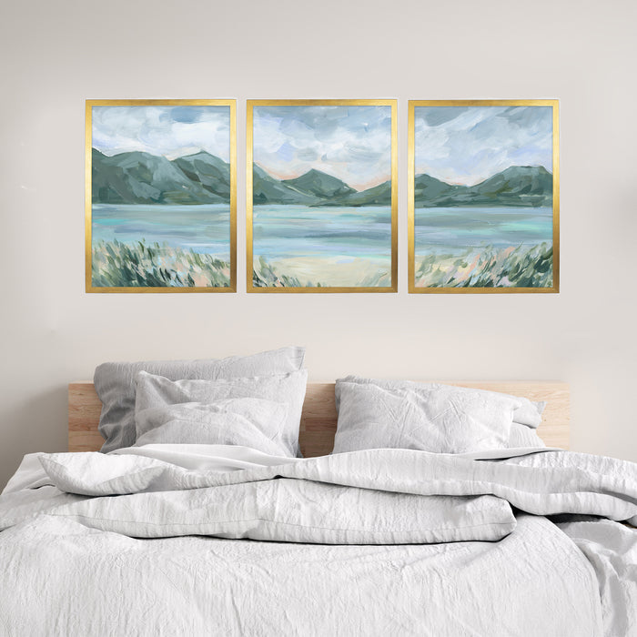 5"x7" / Art Print Set / Antique Gold