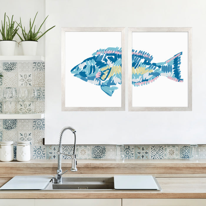 5"x7" / Art Print Set / Antique Silver