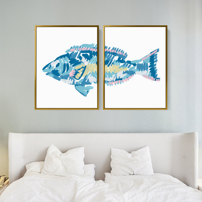 8"x10" / Canvas Set / Antique Gold