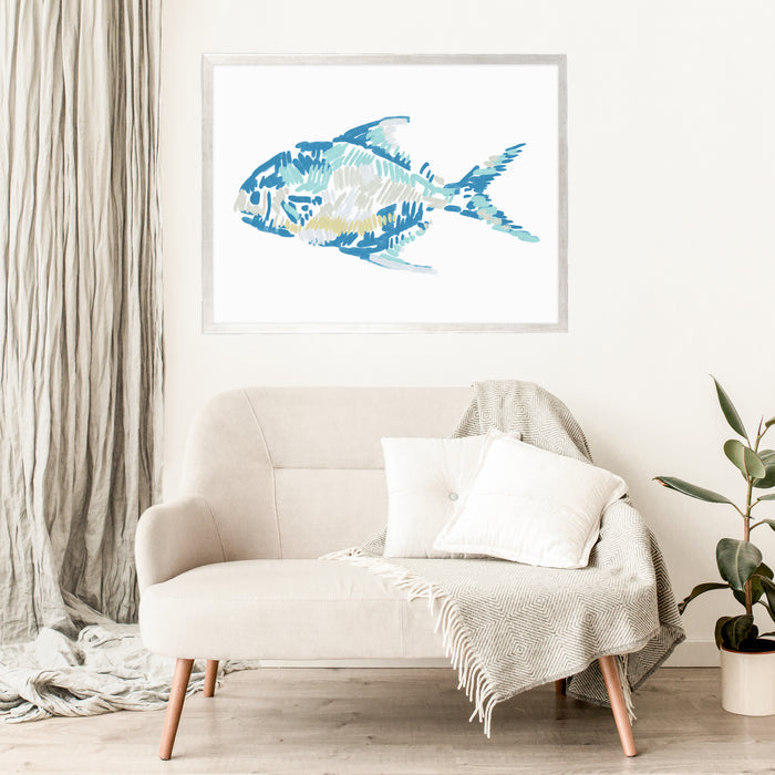5"x7" / Art Print / Antique Silver