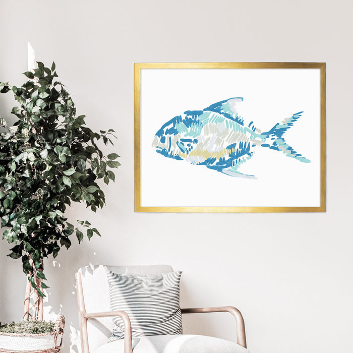 5"x7" / Art Print / Antique Gold