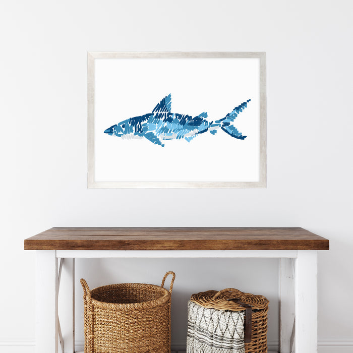 5"x7" / Art Print / Antique Silver