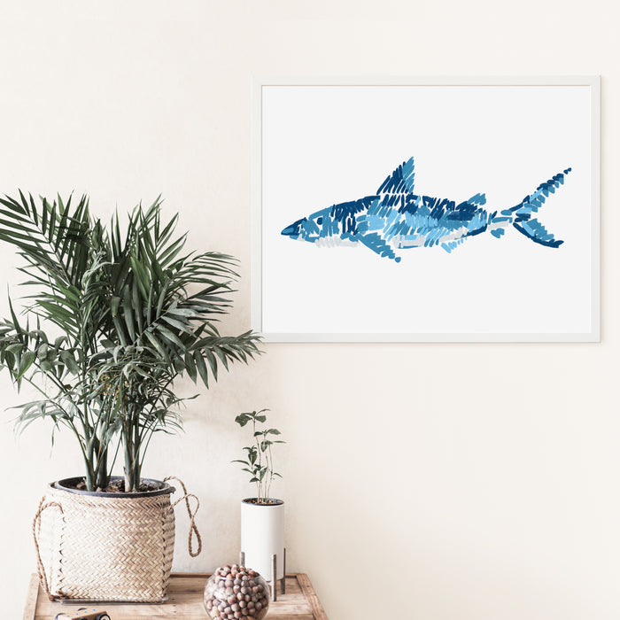 5"x7" / Art Print / White