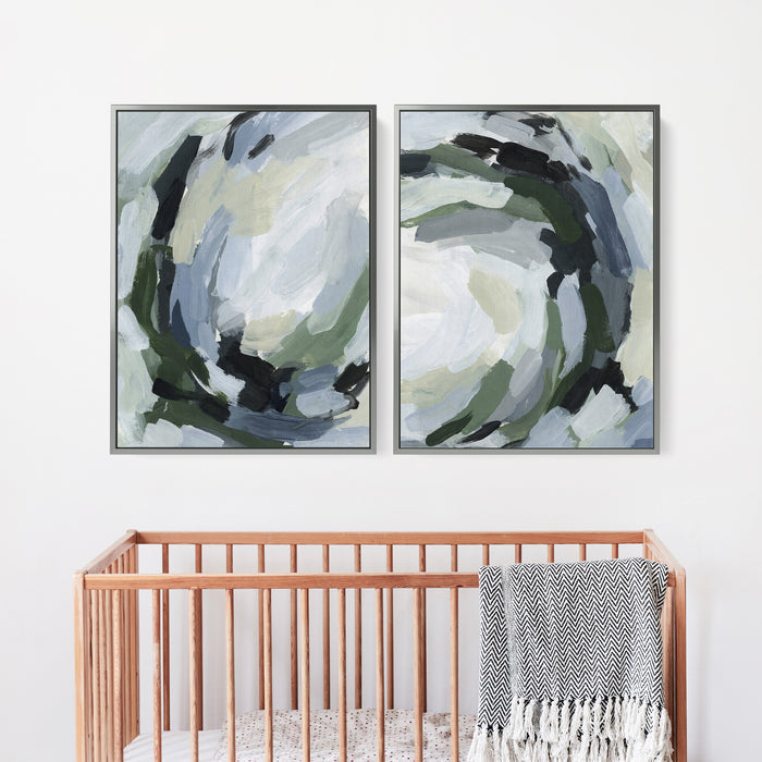 8"x10" / Canvas Set / Antique Silver