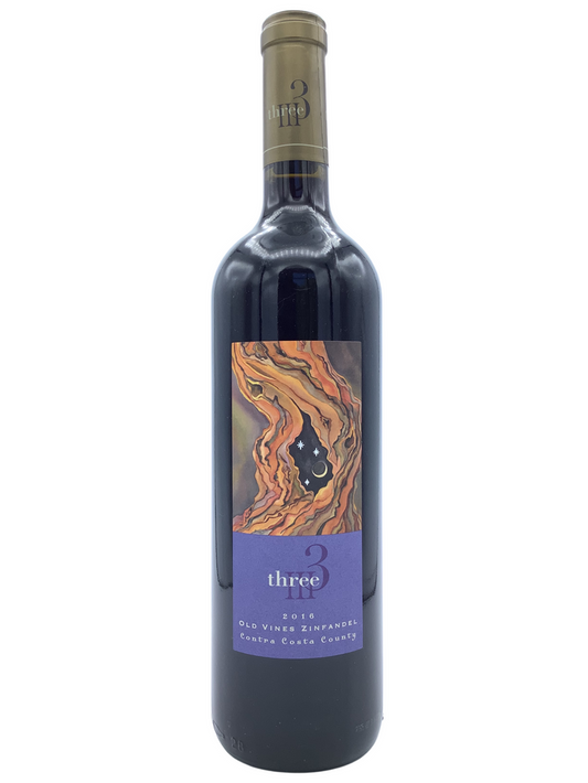 Three Wine Company Old Vines Zinfandel Contra Costa (Blue Label)