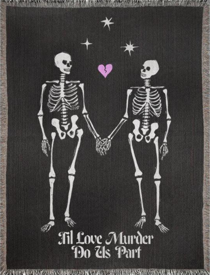 TIL LOVE MURDER DO US PART - BLANKET