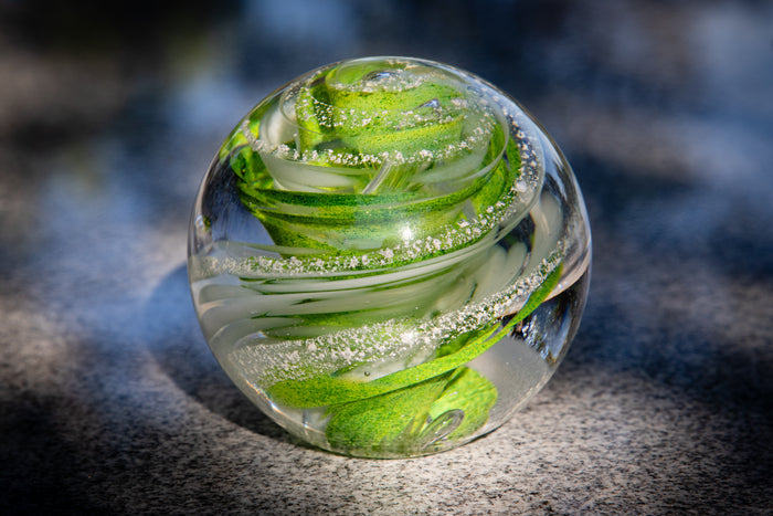 Lime & White