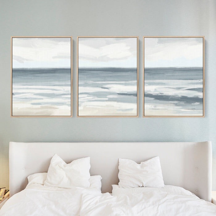 Tranquility Triptych - Set of 3  - Art Prints or Canvases - Jetty Home