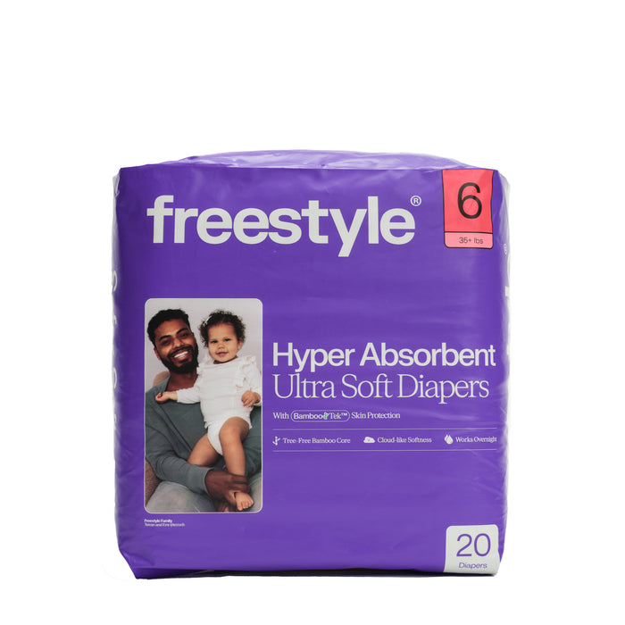 Size 6 - 20 Diapers