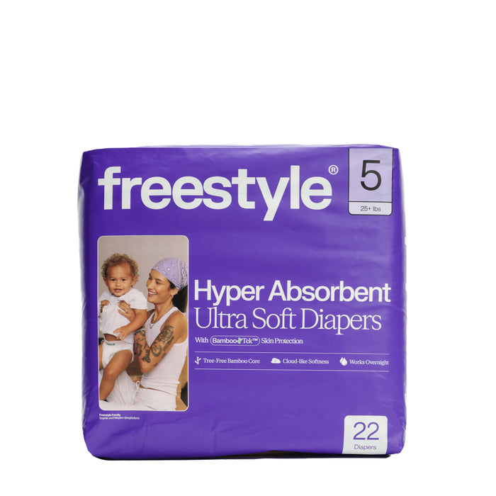 Size 5 - 22 Diapers
