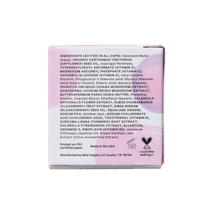 Experience the harmonious blend of organic oils, plant extracts, and vitamin C in our cruelty-free formula. Proudly made by Austin-based Mad Hippie, the Triple C Night Cream epitomizes natural purity. Unleash radiant skin with every use.
