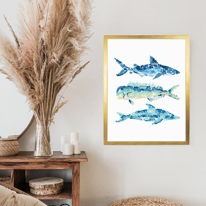 5"x7" / Art Print / Antique Gold
