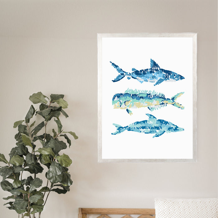 5"x7" / Art Print / Antique Silver