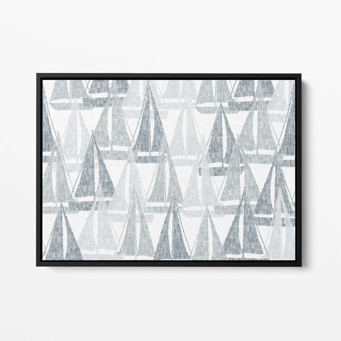 Wandering Sailboats, No. 2 - Art Print or Canvas - Jetty Home
