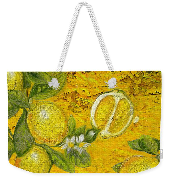 Citrus - Weekender Tote Bag - Portraits by NC