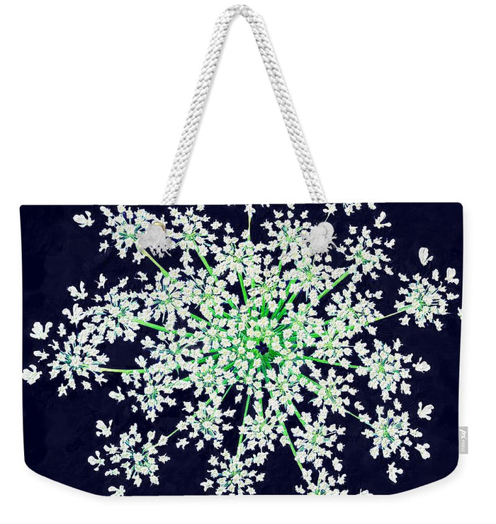Floral Burst - Weekender Tote Bag - Portraits by NC