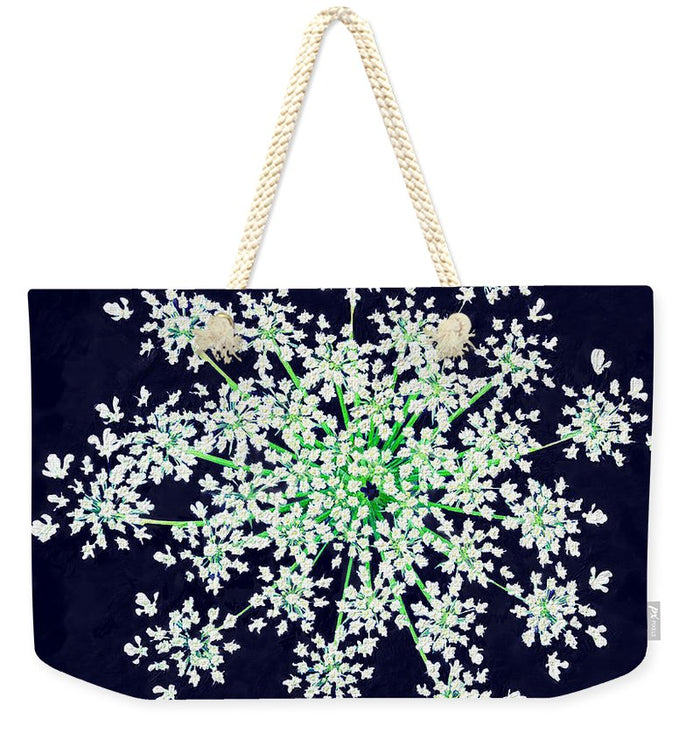 Floral Burst - Weekender Tote Bag - Portraits by NC