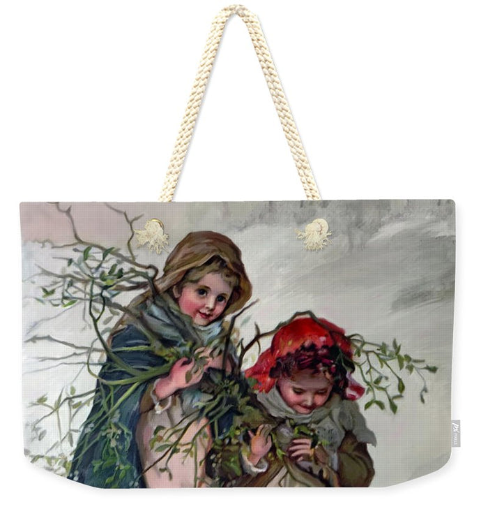 Gathering Mistletoe - Weekender Tote Bag - Portraits by NC