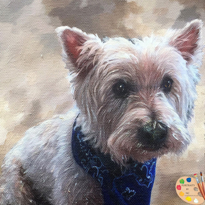 Westie Pet Portrait 430