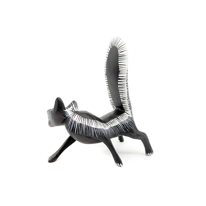 Whimsical Black and White Skunk